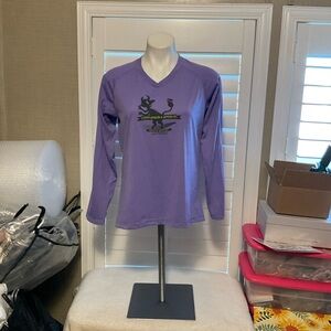 Purple Long Sleeve Women's Tee